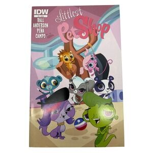Rare Littlest Pet Shop Comic Book Issue 4 IDW‎ August 2014 Collectible